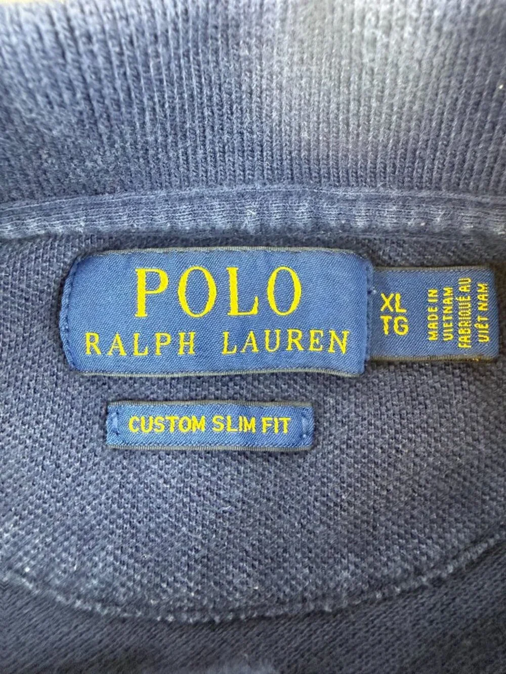 Polo Ralph Lauren USA Polo Shirt Mens XL Red White Blue